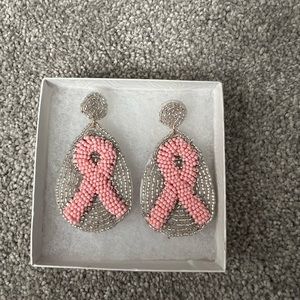 Breast Cancer Awareness Earrings
